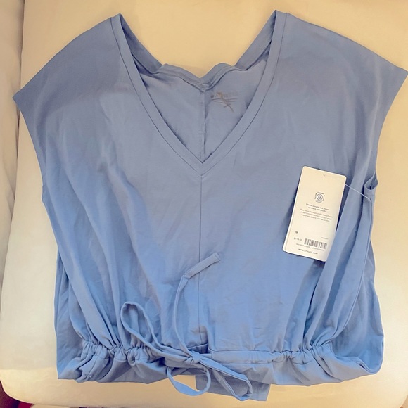 NWT Athleta Willow Jumpsuit Size M in Color Blue - Picture 15 of 16
